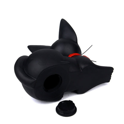 black cat piggy bank
