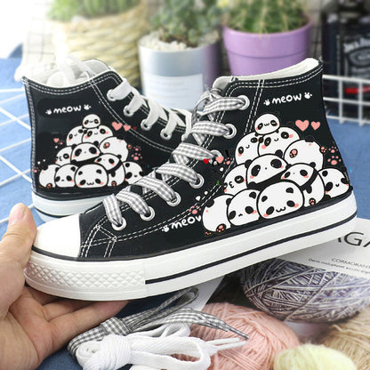 MEOW lovely 'panda' sneakers