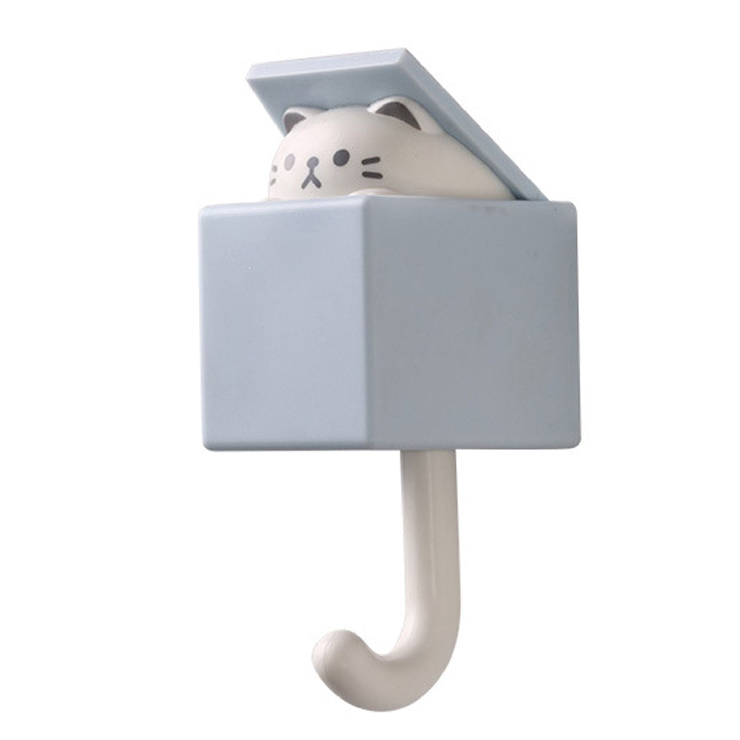 light grey / China cat hooks cute seamless for wall 14:200006152#light grey;200007763:201336100