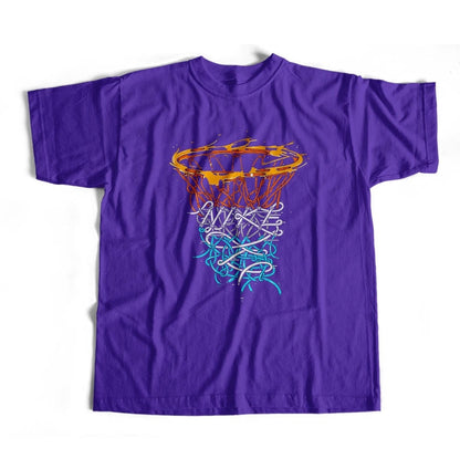 'Basketball' net print unisex t shirt