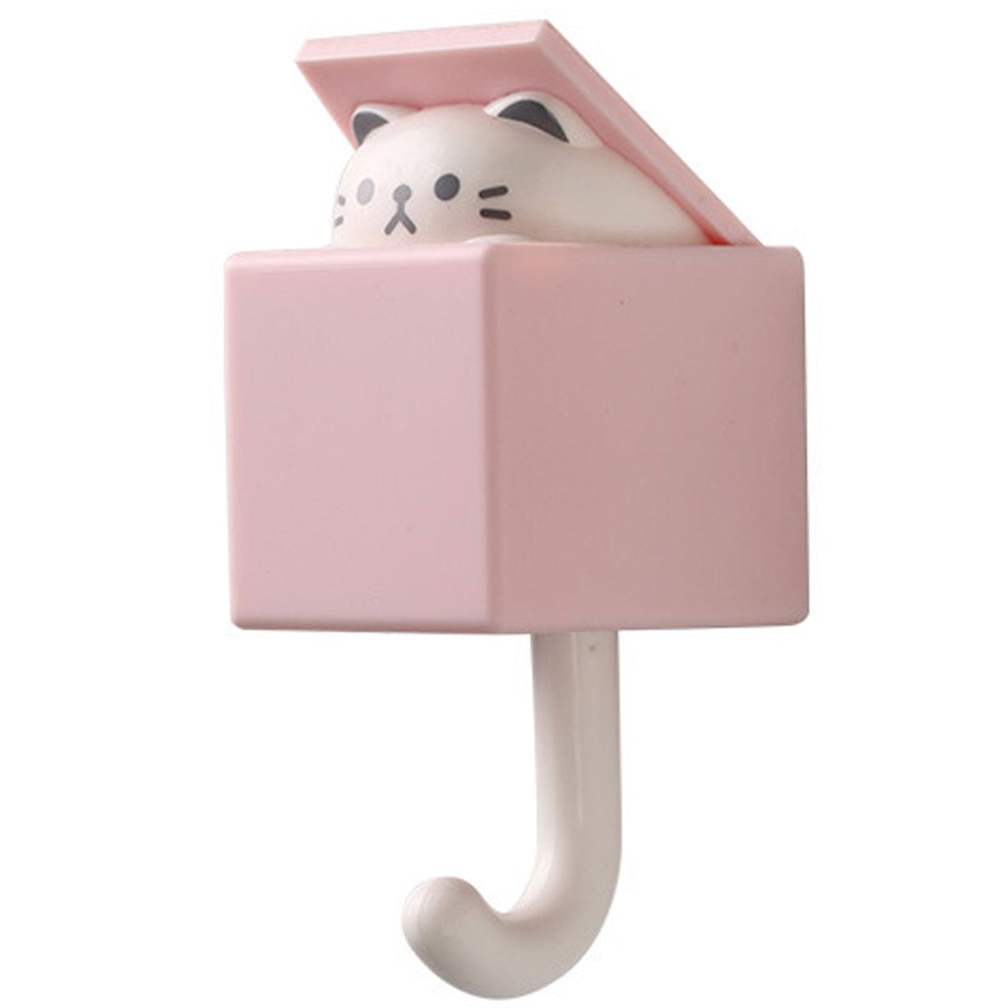 light pink / China cat hooks cute seamless for wall 14:200006154#light pink;200007763:201336100