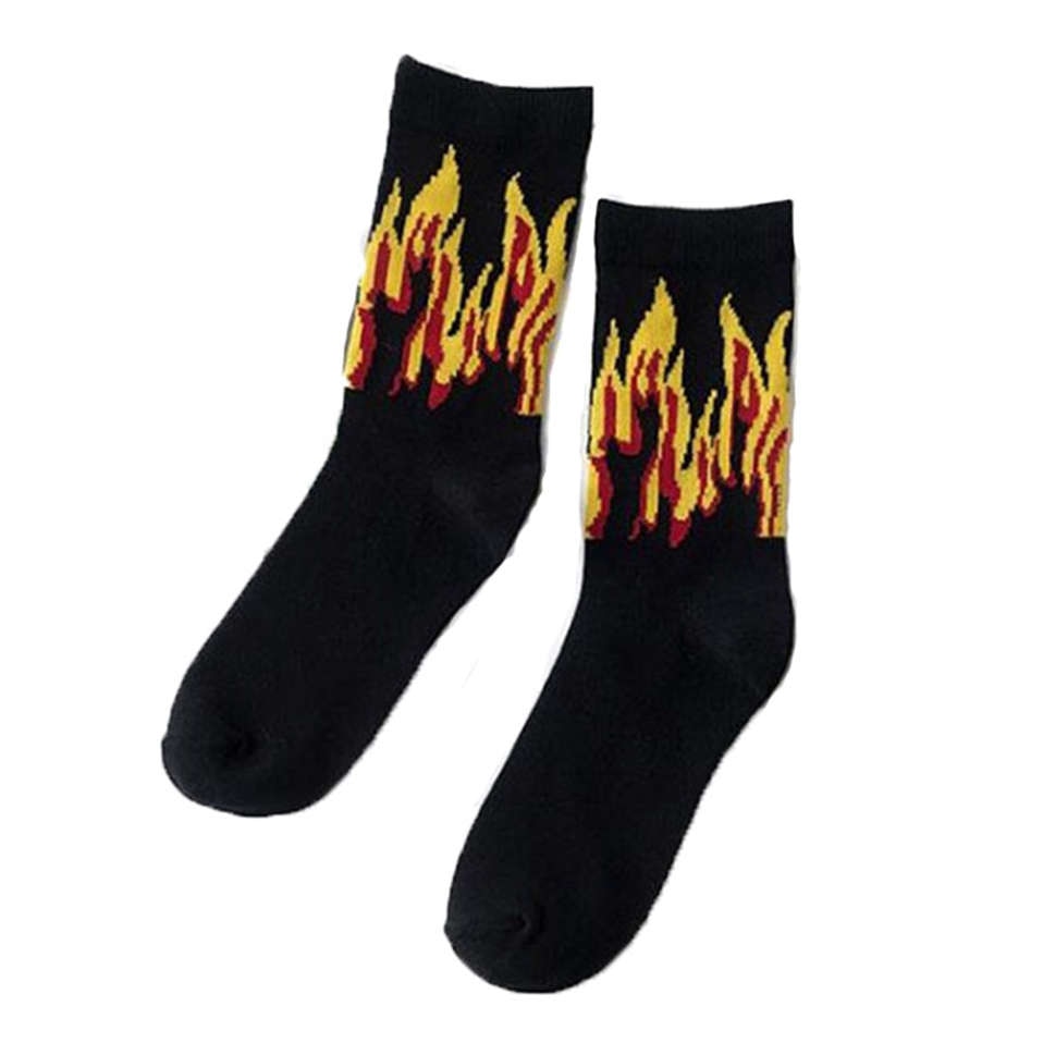 "Flame" socks