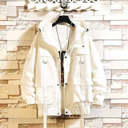 White / Size S Women's hooded jackets zipper ribbons 14:29;5:100014064#Chinese Size S;200007763:201336100