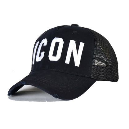 Black  white / Adjustable Icon Cotton Baseball Caps 14:29#Black  white;5:200001064