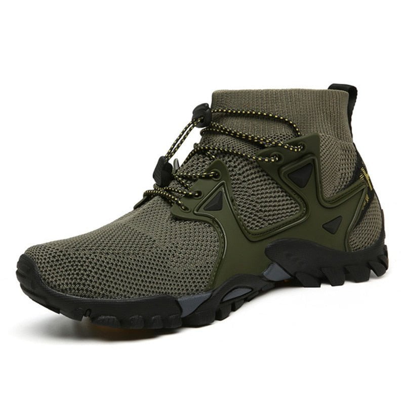 Green / 5.5 men's mesh casual shoes hard 14:193#Green;200000124:200000286