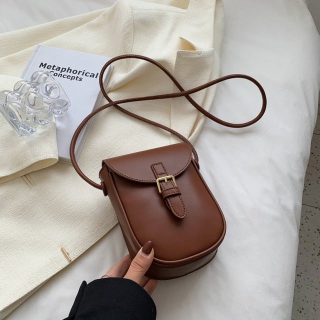 small cross body bag, mini handbag Brown TINY-G Small Crossbody Bag TSB:680401263595.03