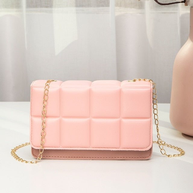 handbags Pink / 20*6*12CM Moden Leather Shoulder Bag MSB:6804278989254.04