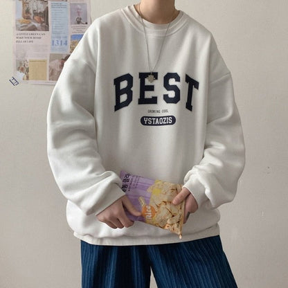 oversize sweatshirt White / M Mens oversized hoodie best SBS:6804183145879.06
