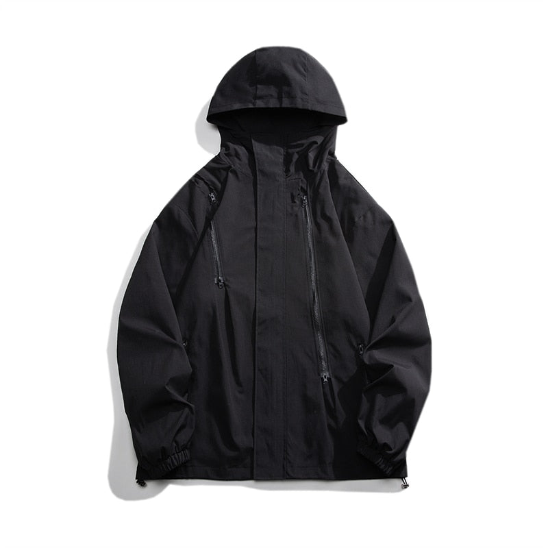 Arman wind hooded jacket