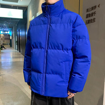 Navy Blue / Chinese Size M Men's oversize winter jacket 14:201800840;5:361386#Chinese Size M;200007763:201336100