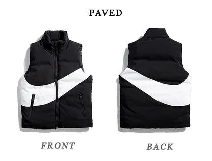 GIANT puffer vest in black
