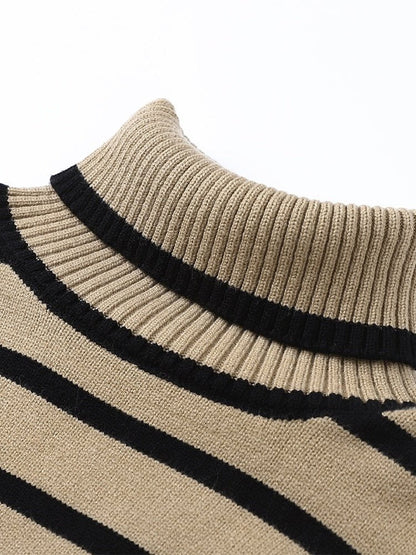 Wide sleeve knit sweater-winter