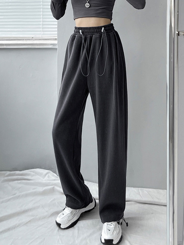 Kendall high waist oversize pants/ sweatpants