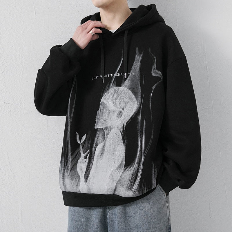 'Harajuku' oversized hoodie