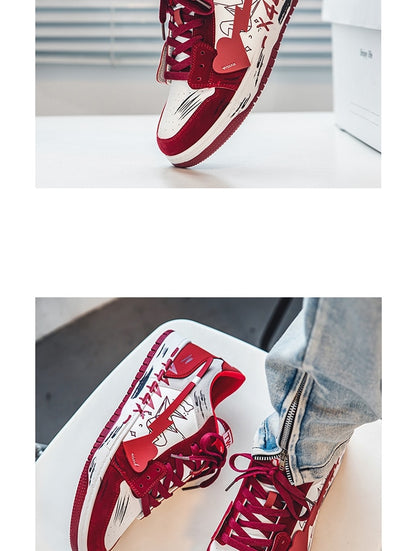 DH24 Urban Red Skate Shoes
