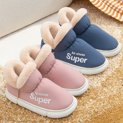 winter plush slippers-super