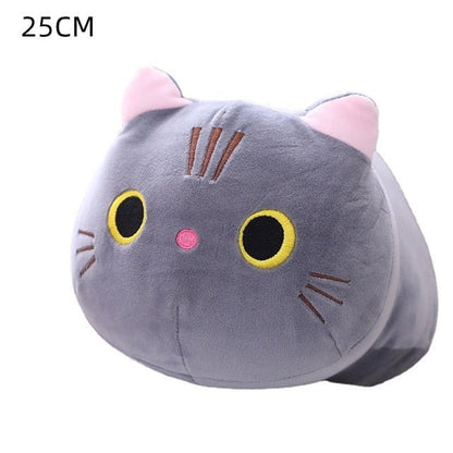 25cm 3 big cat princess plush pillow 14:350850#25cm