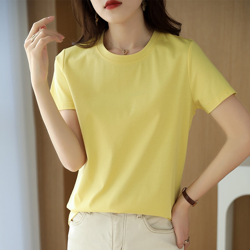 Toplady loose fit t-shirt with round neck