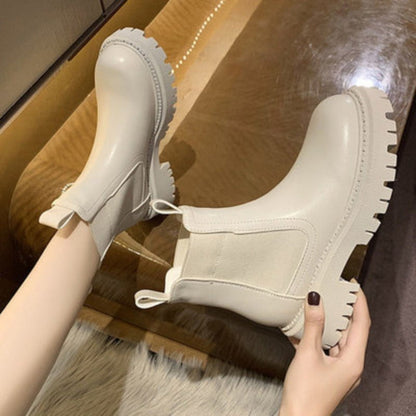 Platform winter boots women's shoes