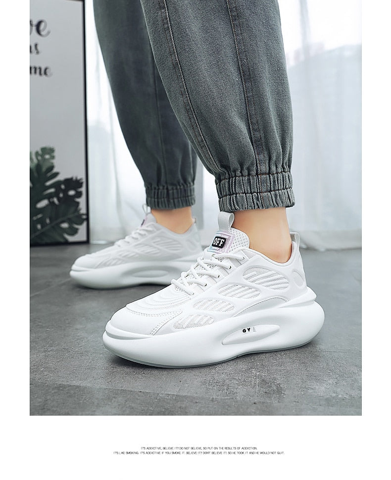 oberon versatile white sneakers