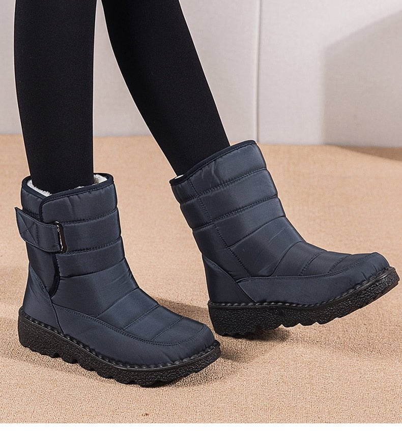 Women's winter boots with Mid-Calf