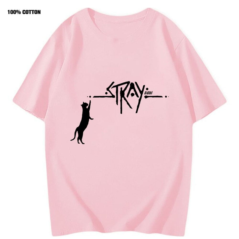 pink / XS Men's Shirt Stray Cat Game 14:365458#pink;5:100014066