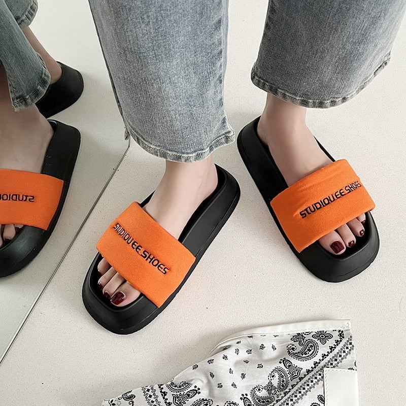 Orange / 35 women's platform sandals slippers 14:350852;200000124:200000333