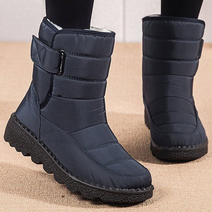 Blue / 36 Women's winter boots with Mid-Calf 14:175#Blue;200000124:200000334