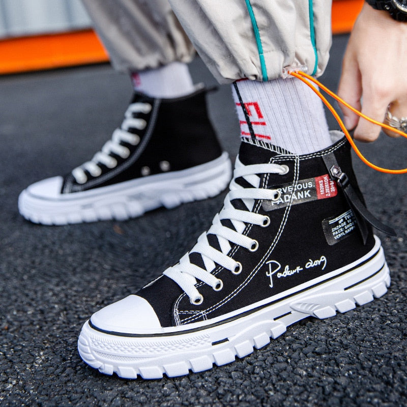 Atoms forever high top sneakers