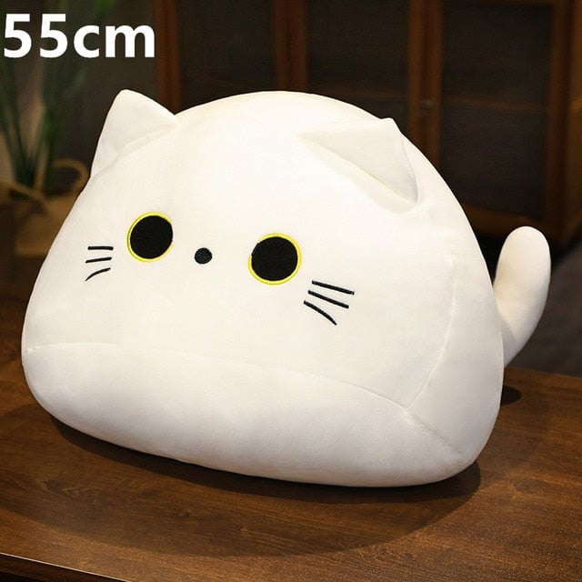 55cm white big cat princess plush pillow 14:200013902#55cm white