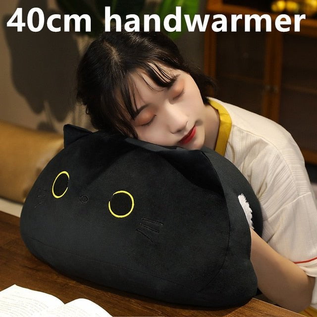 40cm handwarmer big cat princess plush pillow 14:200006156#40cm handwarmer