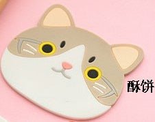 China / 0008 / 10x9cm Cute cat placemat Waterproof 200007763:201336100;14:365458#0008;5:361385#10x9cm