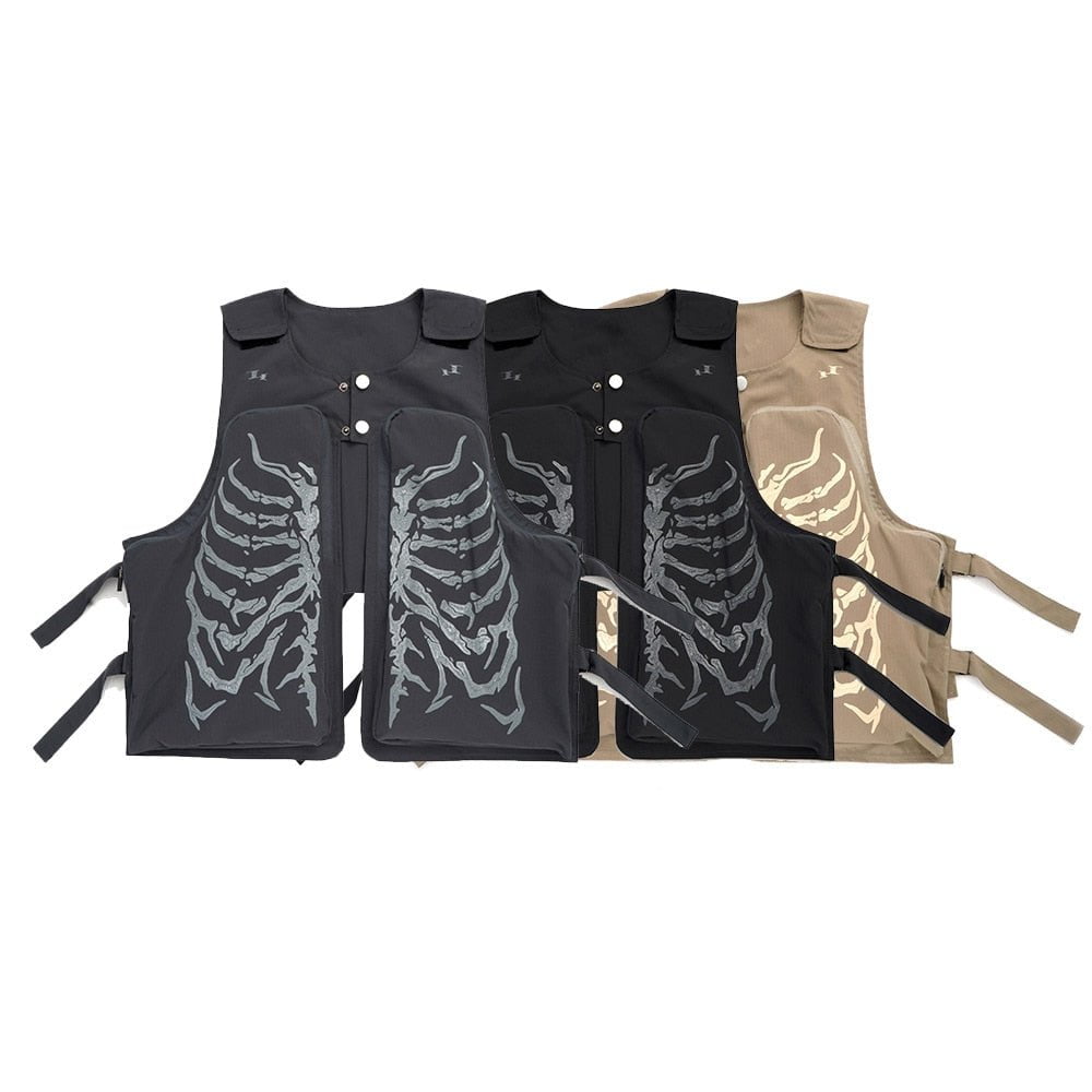 Skeleton vest mens Adjustable