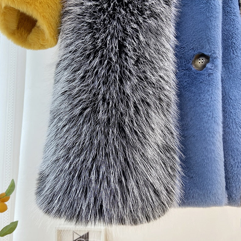 Petite faux fur winter coats