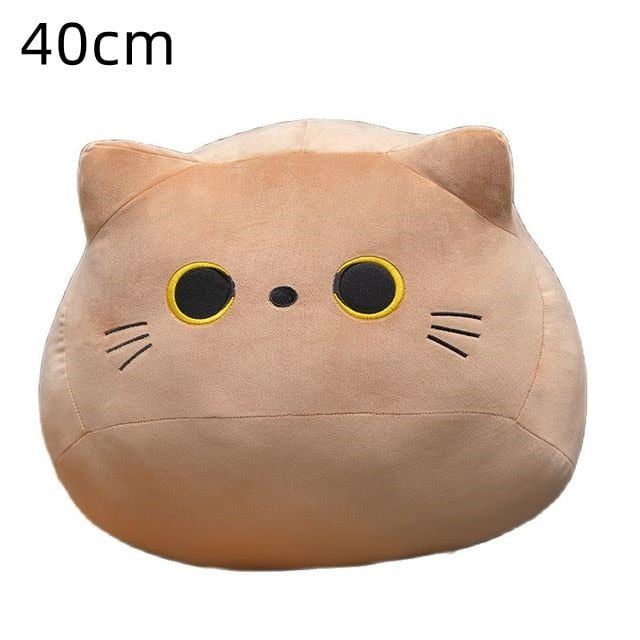 40cm browm big cat princess plush pillow 14:200000195#40cm browm