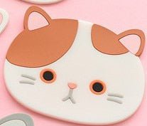 China / 0011 / 10x9cm Cute cat placemat Waterproof 200007763:201336100;14:200002130#0011;5:361385#10x9cm