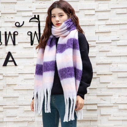Premium winter cashmere scarf