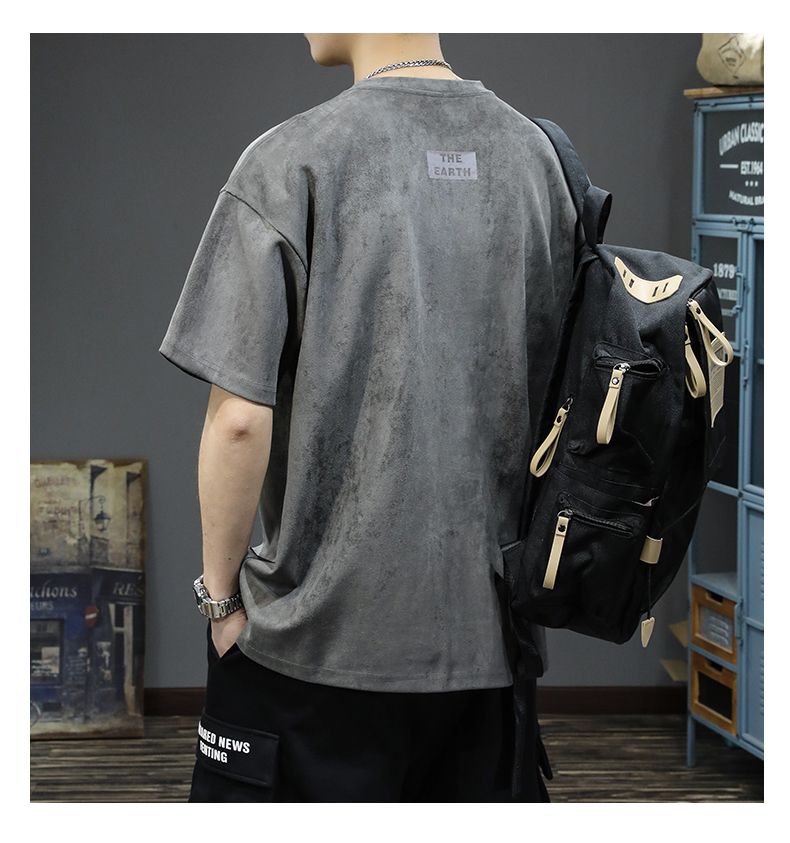 "Universe" T-shirt Round Neck with loose fit
