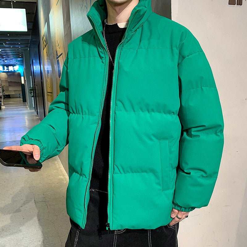 Army Green / Chinese Size M Men's oversize winter jacket 14:200004889;5:361386#Chinese Size M;200007763:201336100
