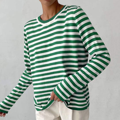 River "IS01-WIP" knit stripes sweater