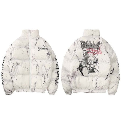 White 2 / M Padded jacket good for winter cartoon coat 14:193#2;5:361386