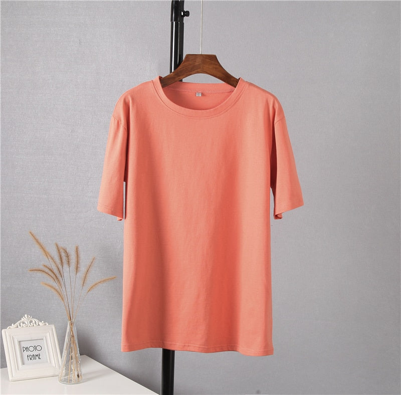 NewLook oversized T-shirt with roll sleeve