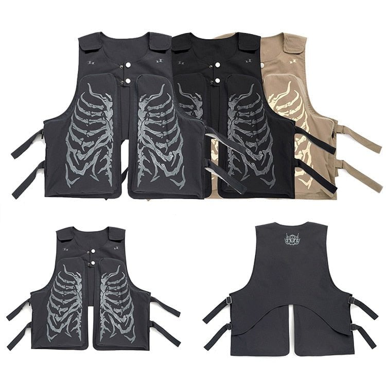 Skeleton vest mens Adjustable