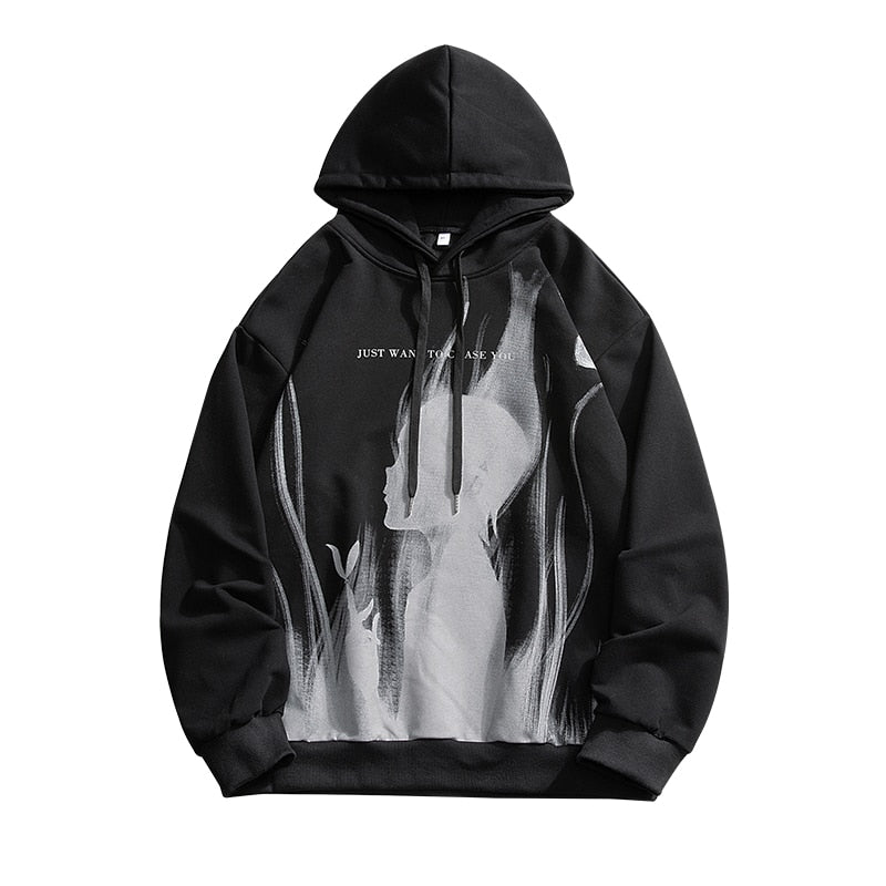 'Harajuku' oversized hoodie