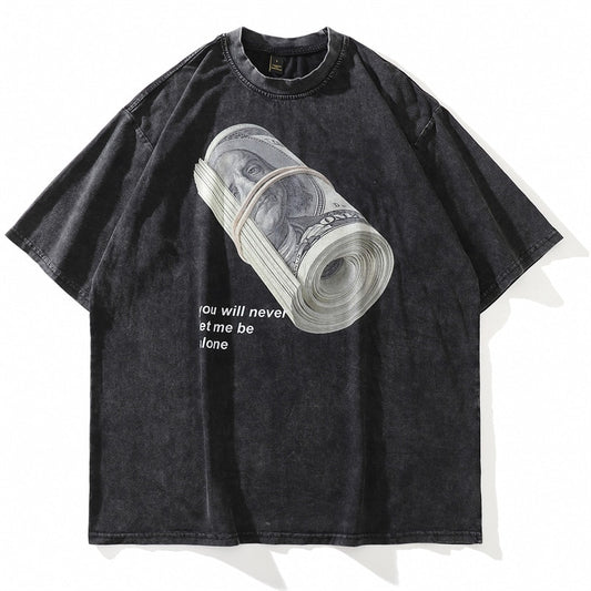 "BUNDLE OF DOLLARS" Unisex distressed T-shirts