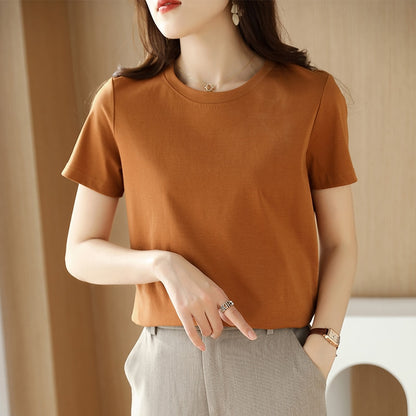 Toplady loose fit t-shirt with round neck