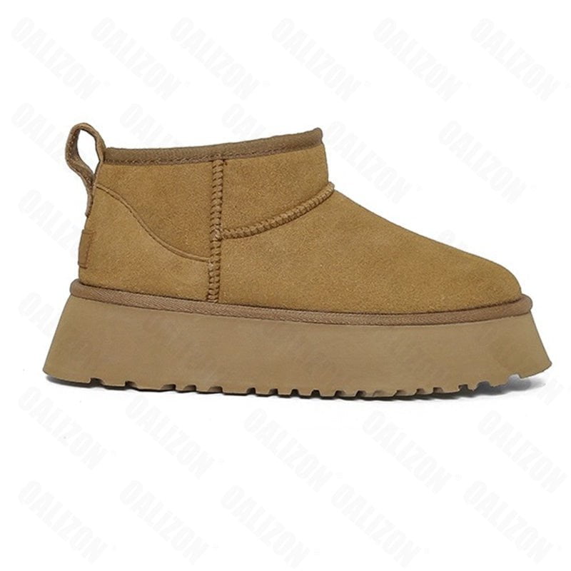 women's snow ankle boots - winter warm
