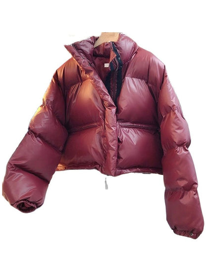 NewUrban cropped stand collar puffer jacket