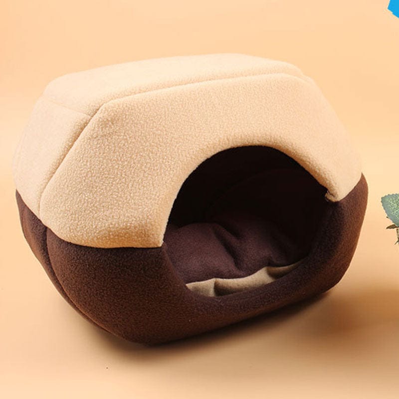 Cat Bed, Cat Bed Cave, Cat Covered Bed, House Cat Bed Red / S Cat Bed Soft Warm