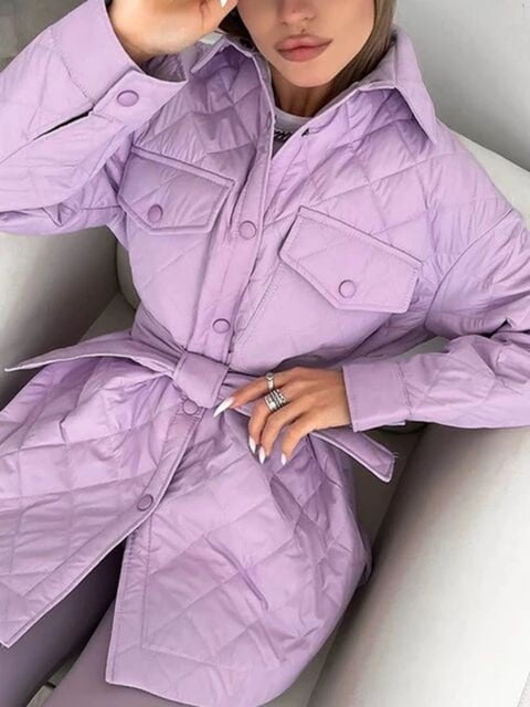women'swWinter jacket super hot purple / XS women's winter jacket super hot WWS:6804365533245.36